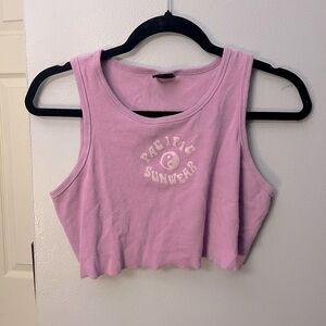 Pacific Sunwear Purple Crop Top